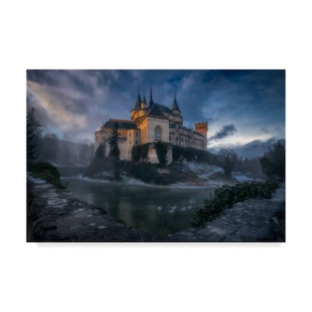 Karol Vazan 'Bojnice Castle' Canvas Art,12x19